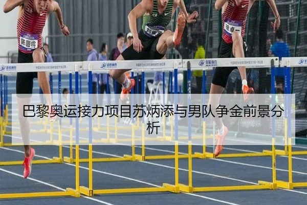 巴黎奥运接力项目苏炳添与男队争金前景分析
